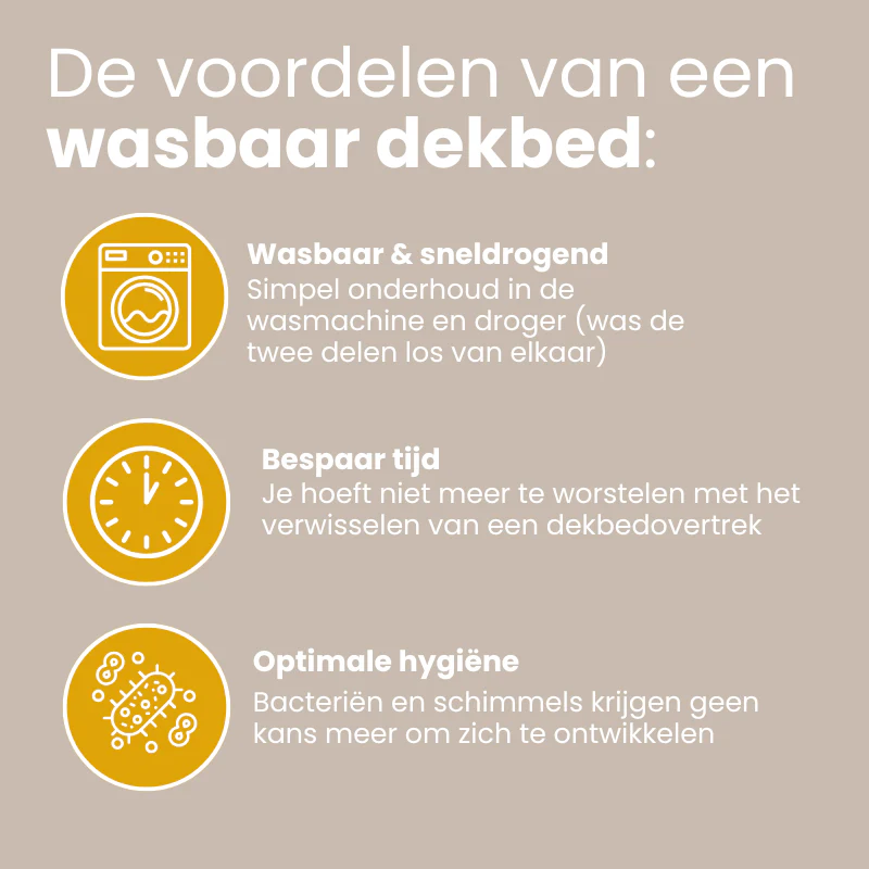 Easy Dekbed Zonder Overtrek - 4 Seizoenen - Grijs - Image 10