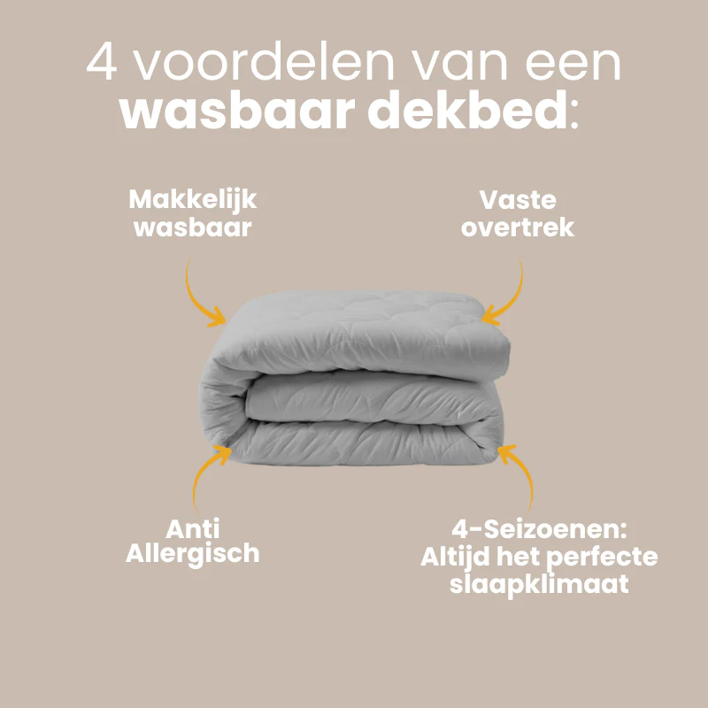 Easy Dekbed Zonder Overtrek - 4 Seizoenen - Grijs - Image 11