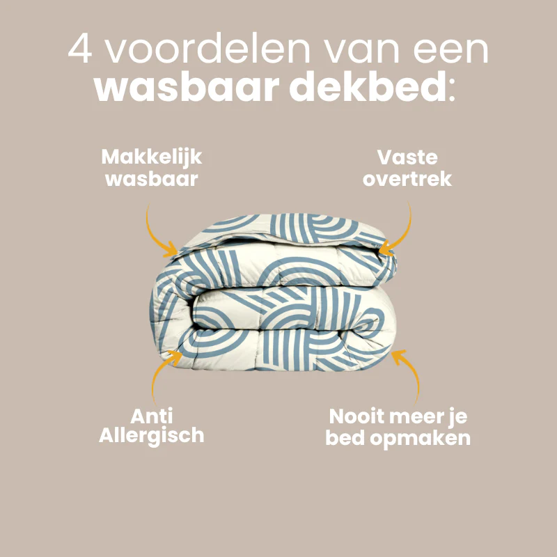 Easy Dekbed Zonder Overtrek - Curvy Lines - Image 8