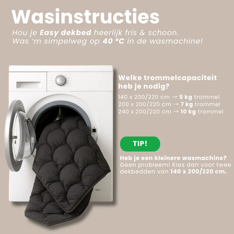 Easy Dekbed Zonder Overtrek - Painted Leafs - Image 4