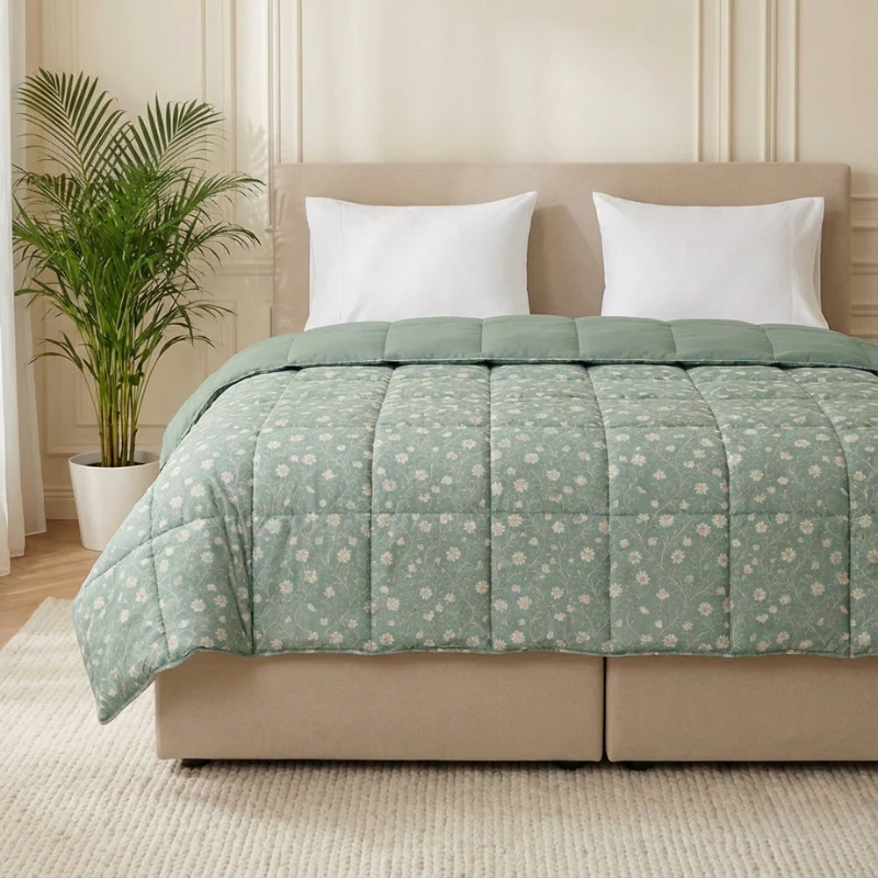 Easy Dekbed Zonder Overtrek - Traditional Flower - Image 2