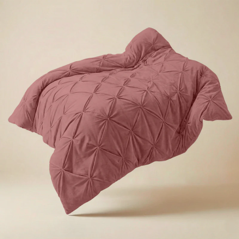 Easy Dekbed Diamond Pintuck - Roze - Image 7