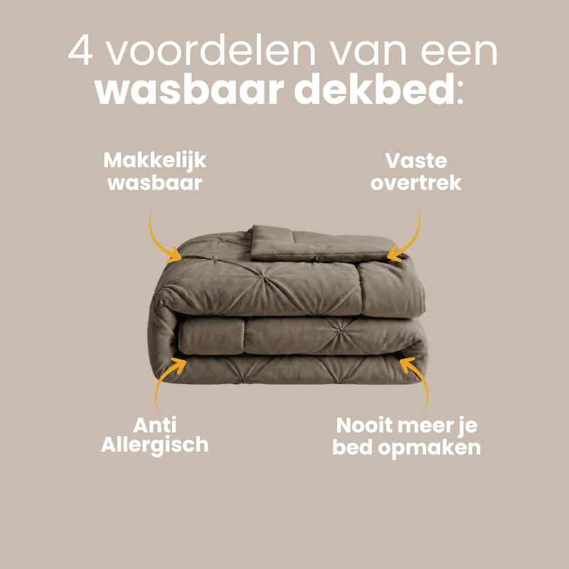 Easy Dekbed Diamond Pintuck - Taupe - Image 10