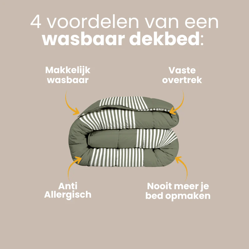 Easy Dekbed Zonder Overtrek - Vertical Lines - Image 8