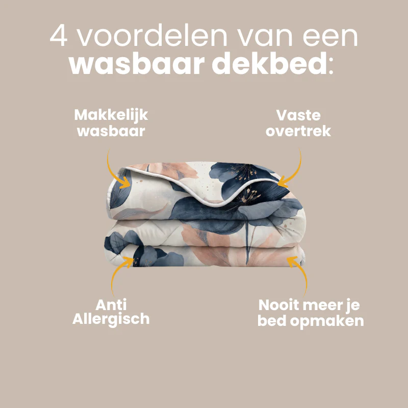 Easy Dekbed Zonder Overtrek - Coral Bloom - Image 8