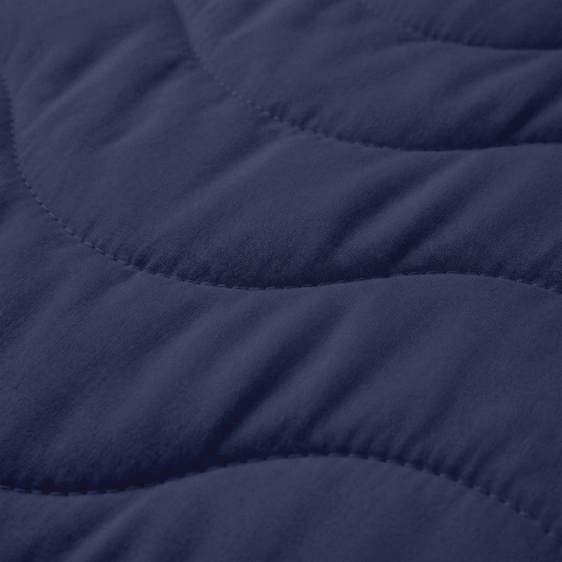 Easy Dekbed Zonder Overtrek Wave Uni - Navy - Image 5