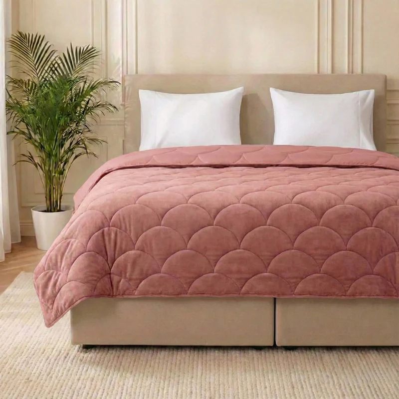 Easy Dekbed Zonder Overtrek - Velvet - Roze - Image 2