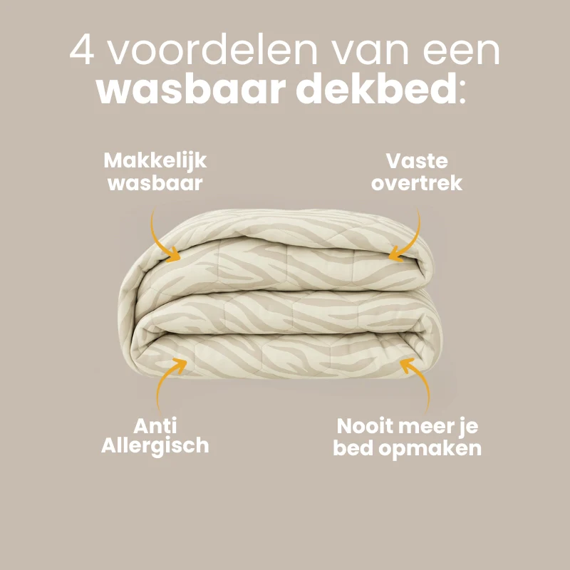 Easy Dekbed Zonder Overtrek - Wood Grain - Image 3