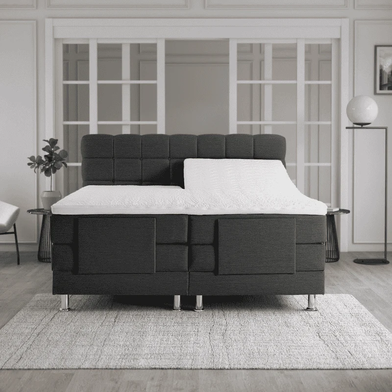 Elektrische Boxspring Arizona - Antraciet - Image 4