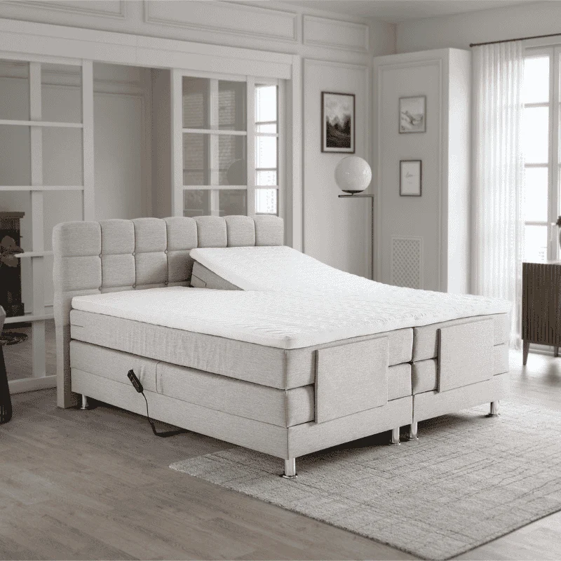 Elektrische Boxspring Arizona - Beige - Image 2