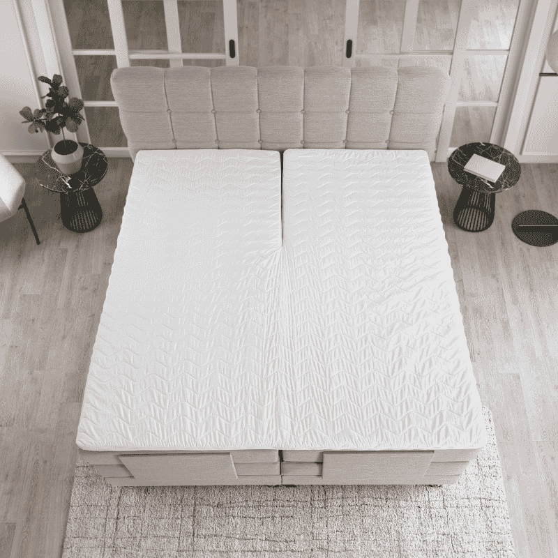 Elektrische Boxspring Arizona - Beige - Image 5