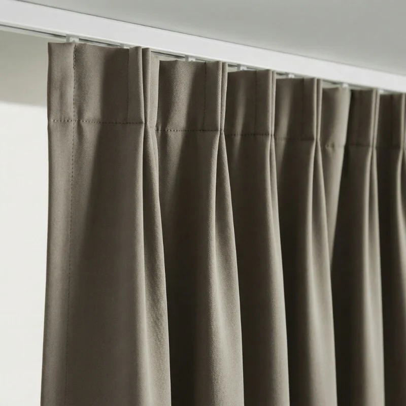 Gordijnen 100% Verduisterend - Haken - Taupe - Image 4