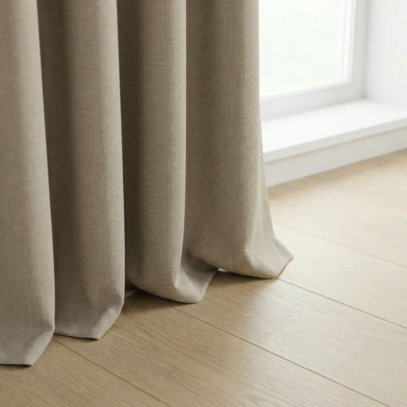 Gordijnen 100% Verduisterend - Haken - Beige - Image 4