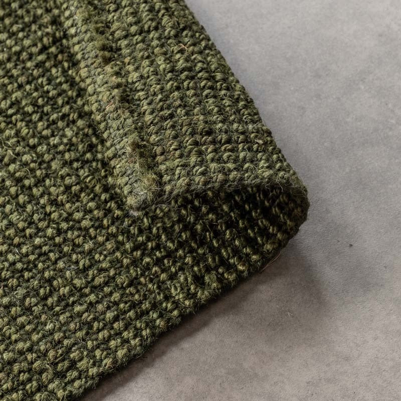 Handgeweven Jute Vloerkleed - Groen - Image 6