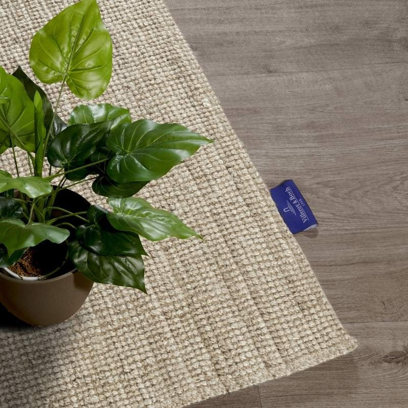 Handgeweven Jute Vloerkleed Rosalie - Creme - Image 4