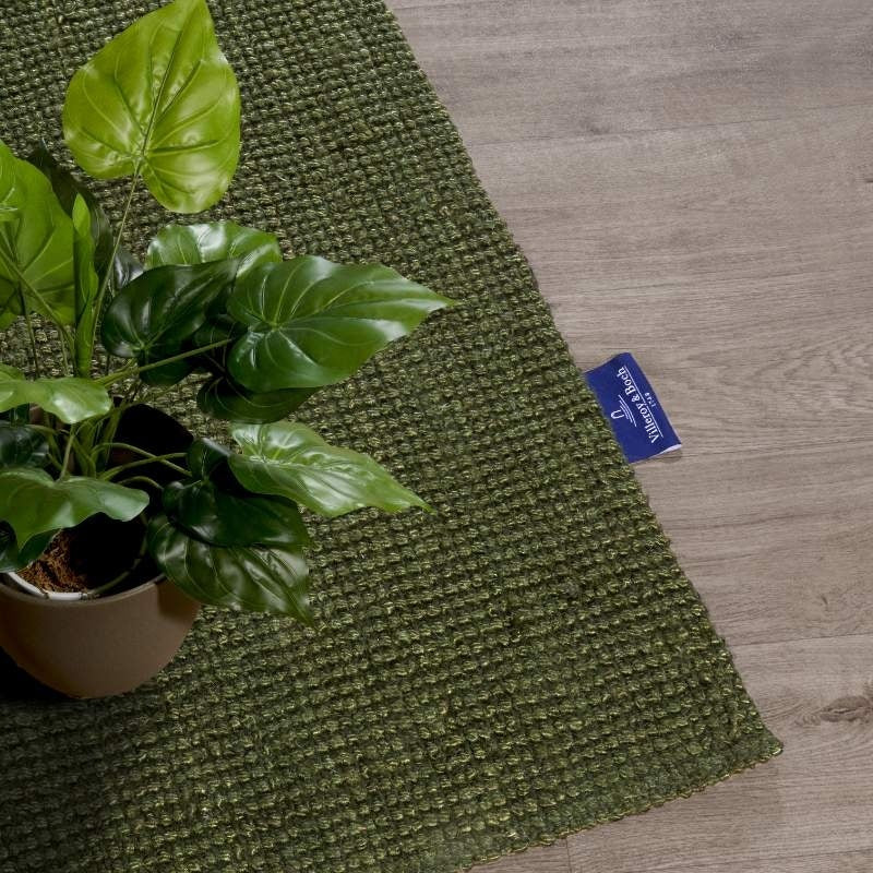 Handgeweven Jute Vloerkleed Rosalie - Groen - Image 4