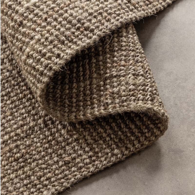 Handgeweven Jute Vloerkleed - Taupe - Image 6