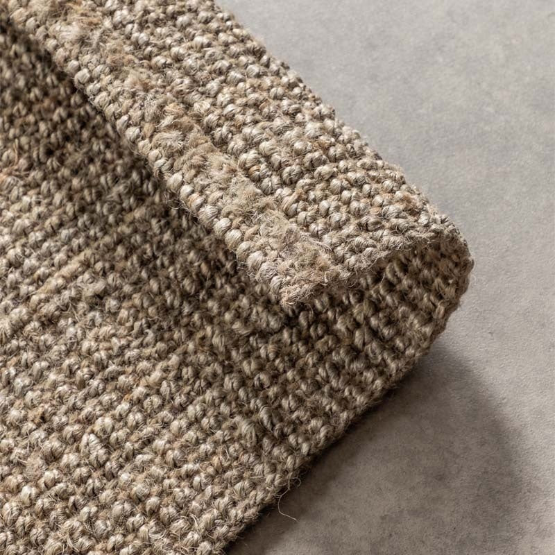 Handgeweven Jute Vloerkleed - Taupe - Image 7