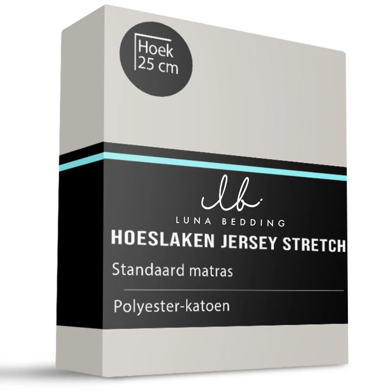 Hoeslaken - Jersey Stretch - Creme