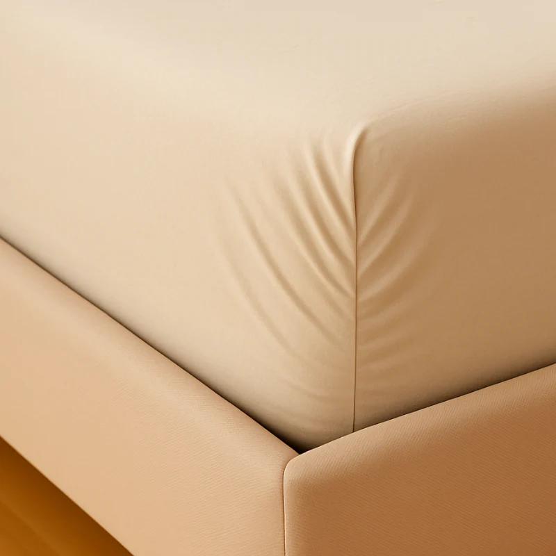 Hoeslaken - Katoen Dubbel Jersey - Creme - Image 3