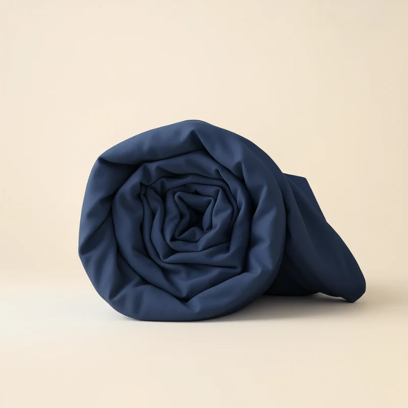Hoeslaken - Katoen Flanel - Navy - Image 2