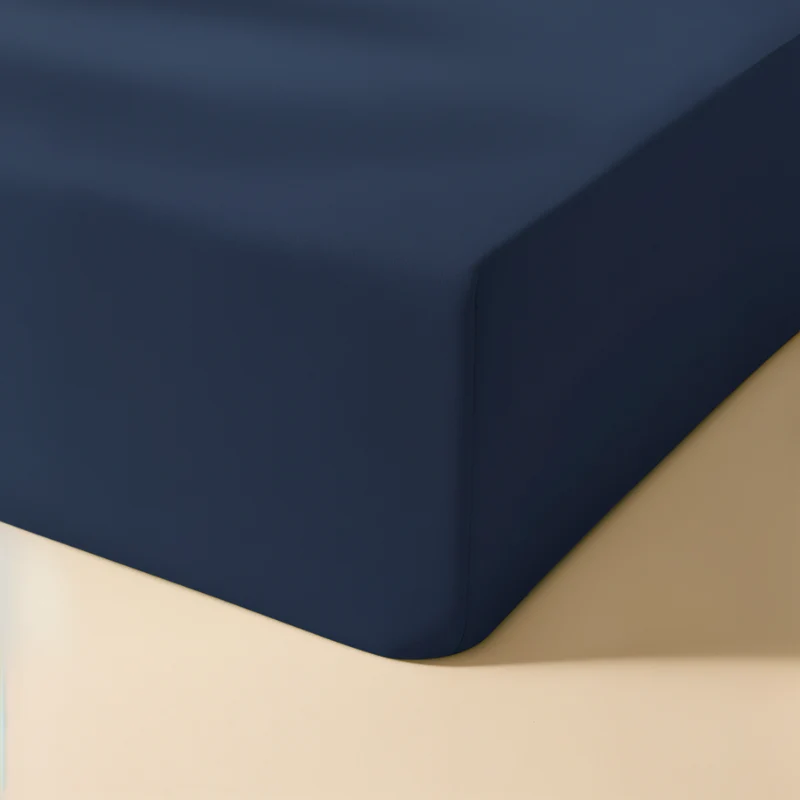 Hoeslaken - Katoen Flanel - Navy - Image 3