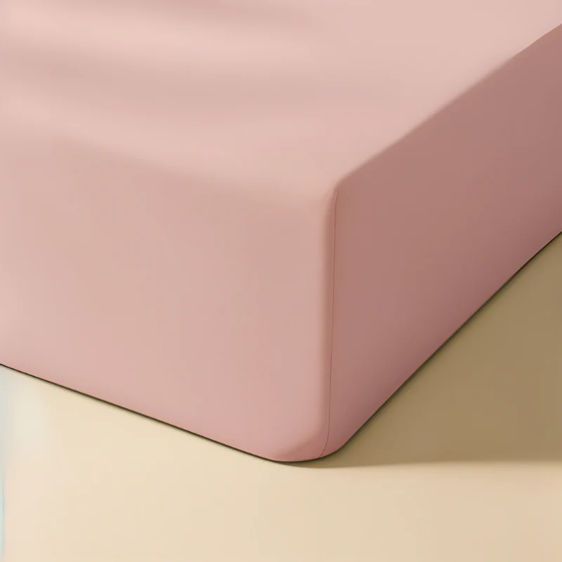 Hoeslaken - Katoen Flanel - Roze - Image 3