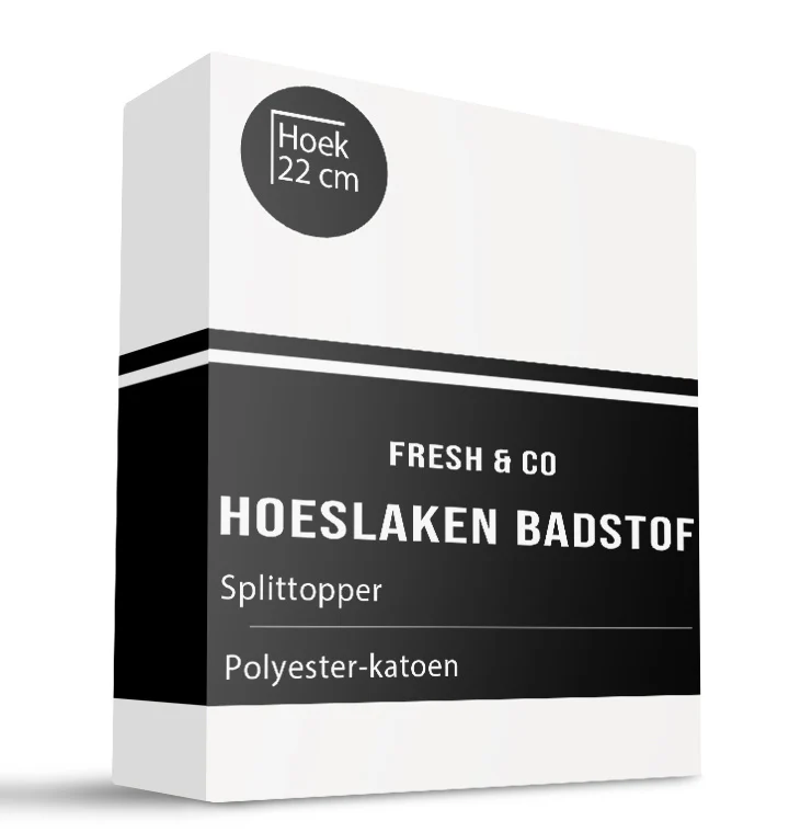 Splittopper Hoeslaken - Badstof - Image 5