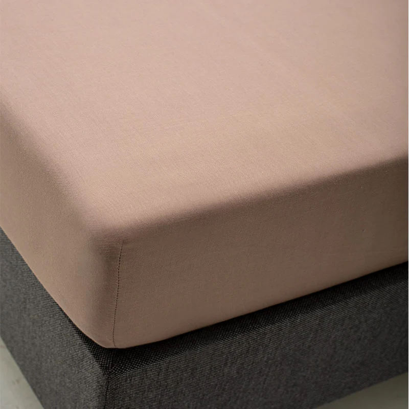 Hoeslaken -  Katoen - Taupe - Image 4