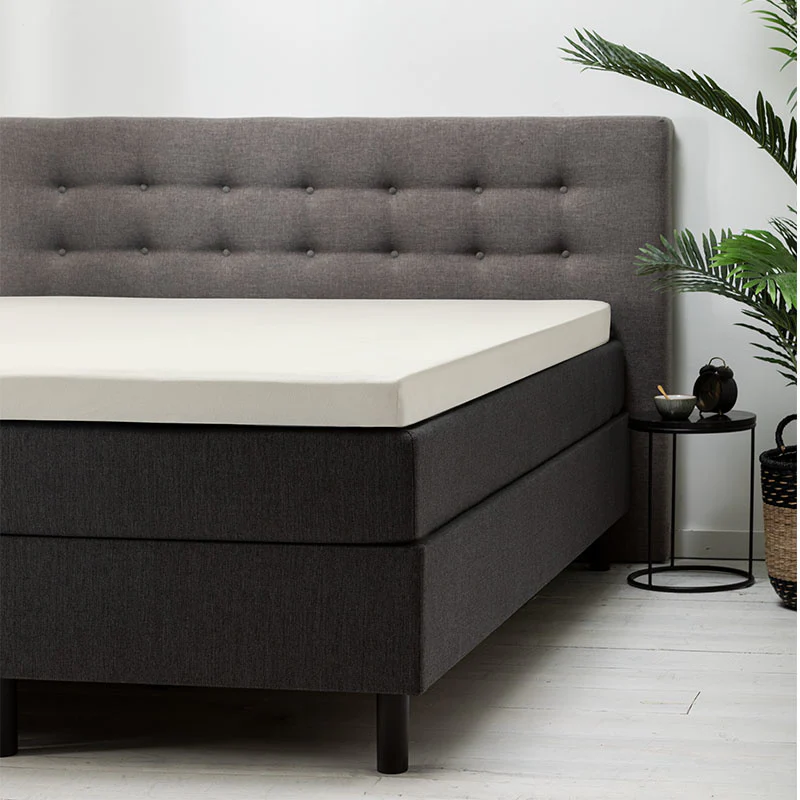 Topper Hoeslaken - Katoen - Creme - Image 2