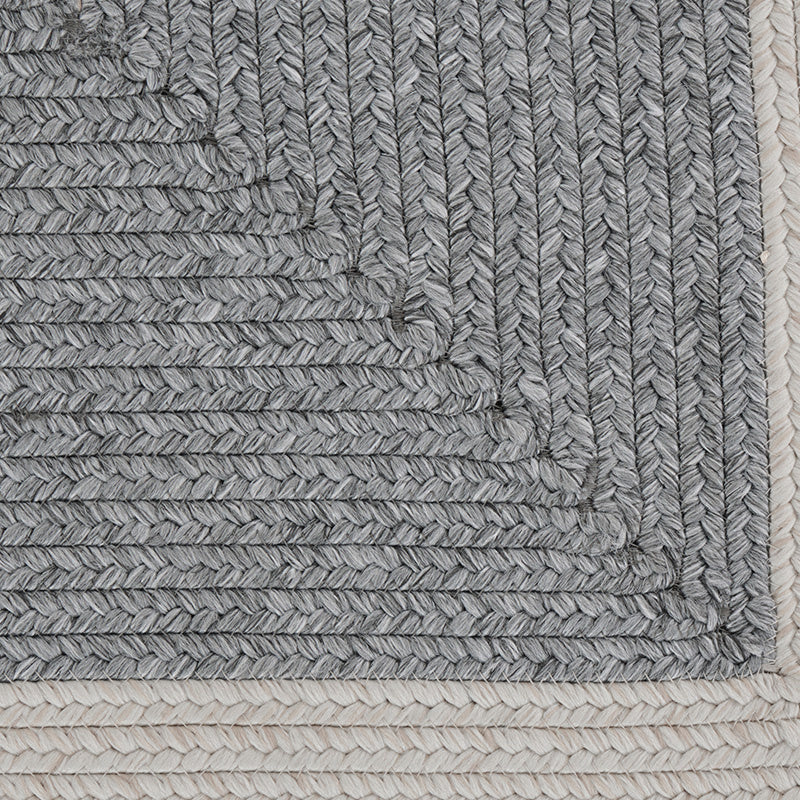 Jute Buitenkleed Braids - Grijs/Crème - Image 5
