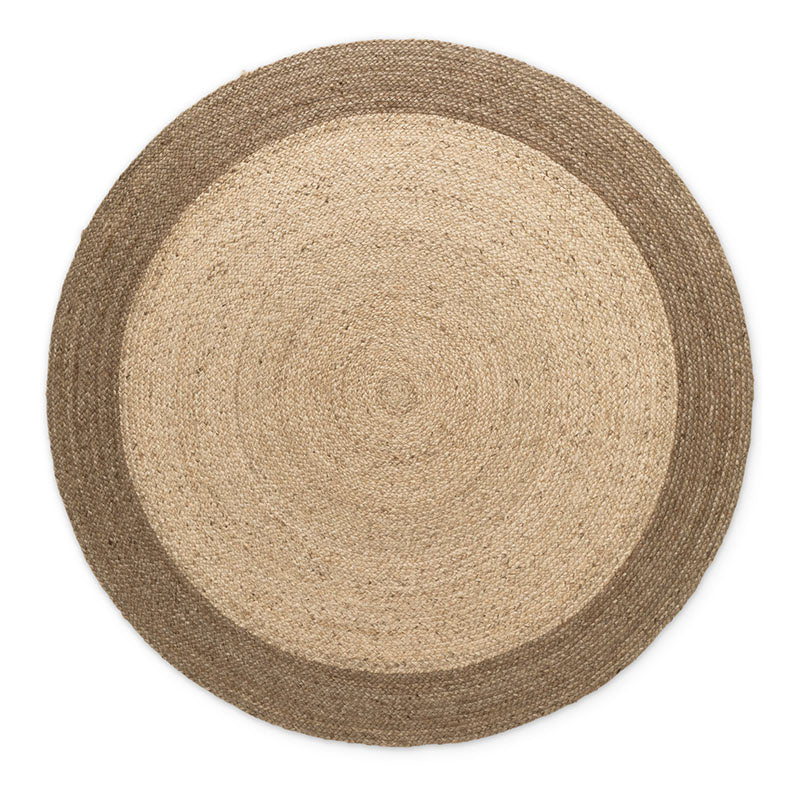 Jute Vloerkleed Jutta Rond - Bruin - Image 2