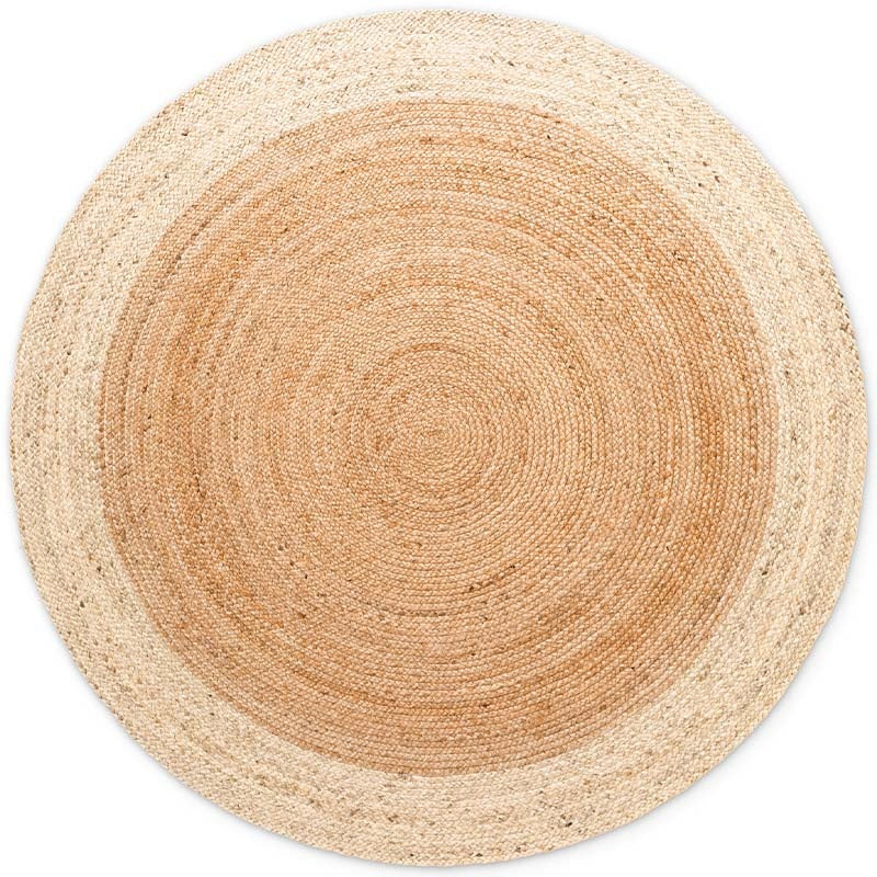 Jute Vloerkleed Jutta Rond - Crème - Image 2