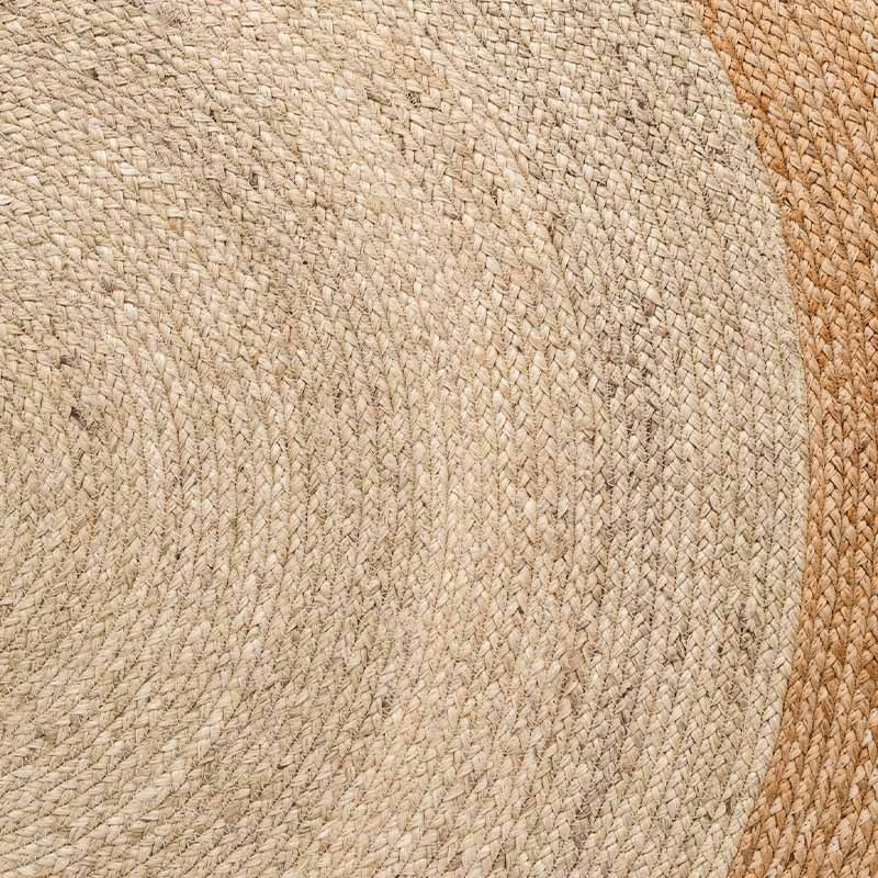 Jute Vloerkleed Jutta  Rond - Naturel - Image 4