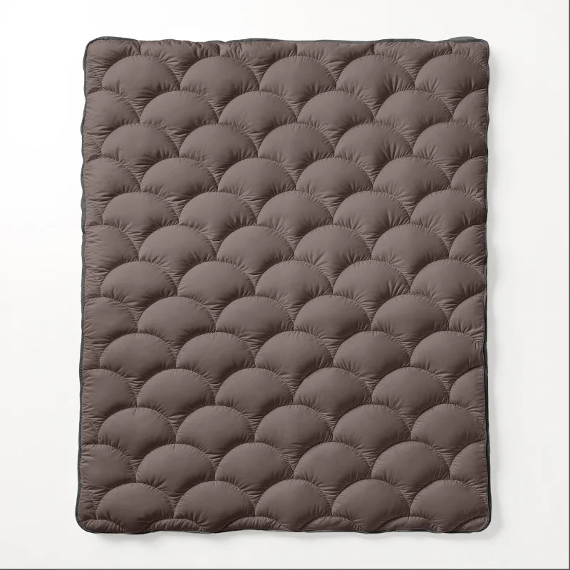 Lazy Dekbed Zonder Overtrek - Double Face - Bruin/Antraciet - Image 13