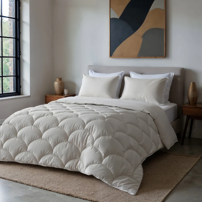 Lazy Dekbed Zonder Overtrek - Uni - Off White - Image 7