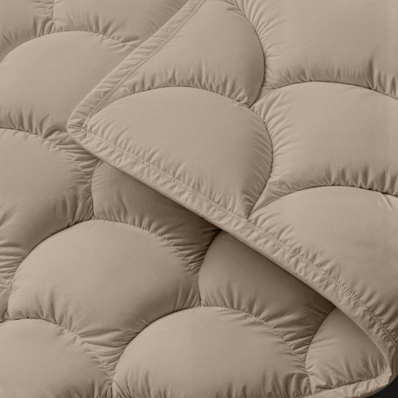 Lazy Dekbed Zonder Overtrek - Uni - Taupe - Image 6