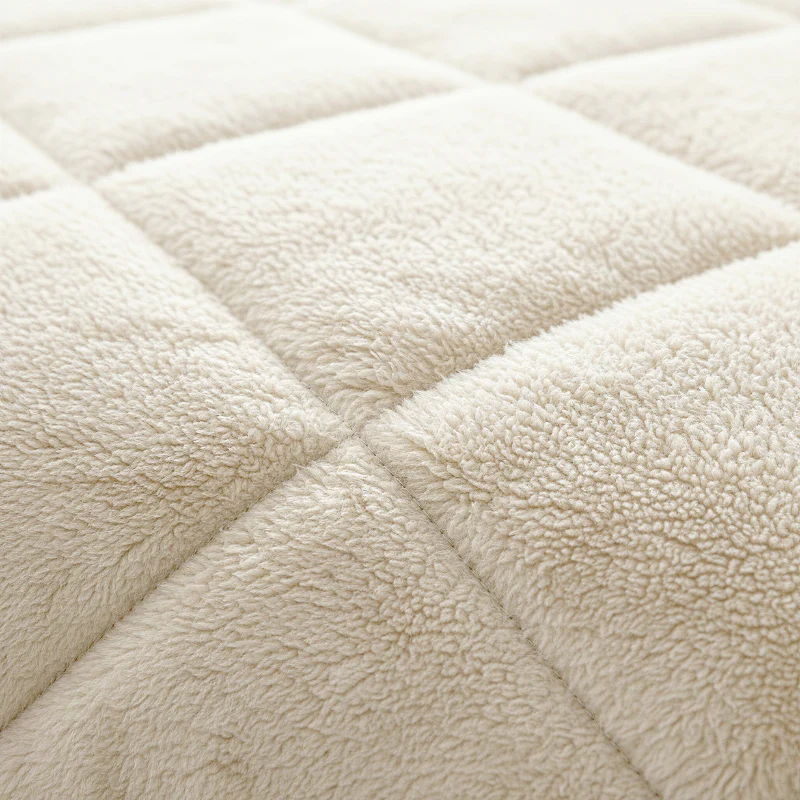 Lazy Dekbed Zonder Overtrek - Teddy Fur - Beige - Image 7