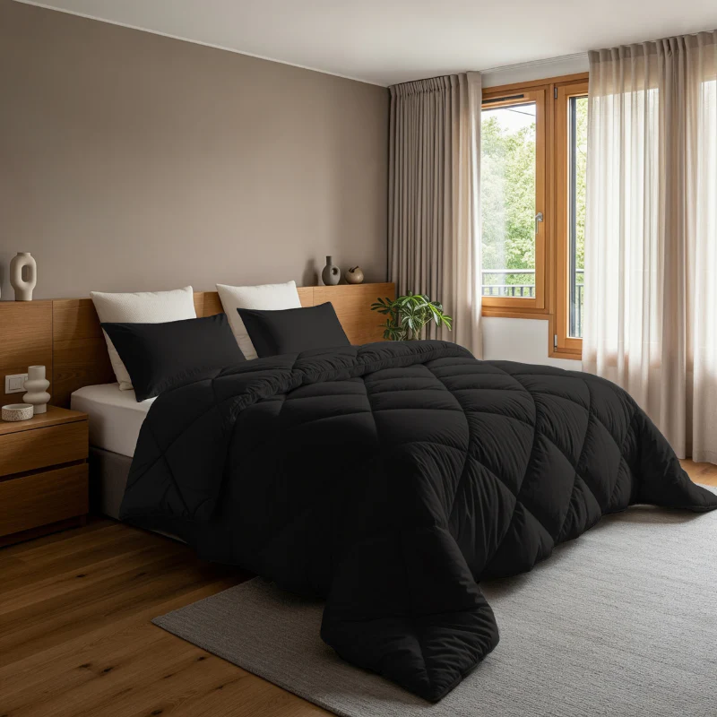 Lazy Dekbed Zonder Overtrek - Zwart - Image 4