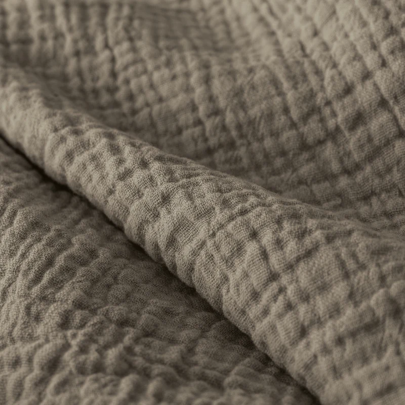 Lazy Dekbed Zonder Overtrek - Katoen Mousseline - Taupe - Image 8