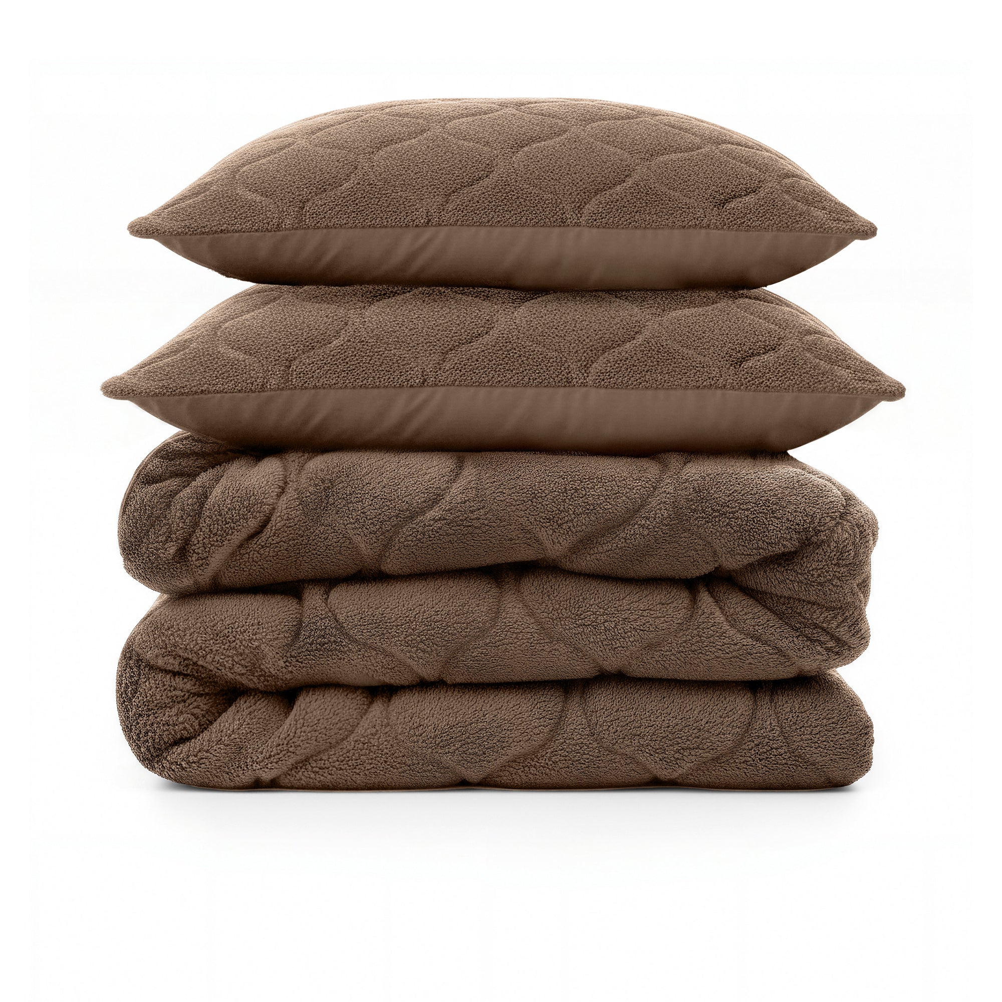 Lazy Dekbed Zonder Overtrek - Teddy - Taupe/Bruin - Image 12