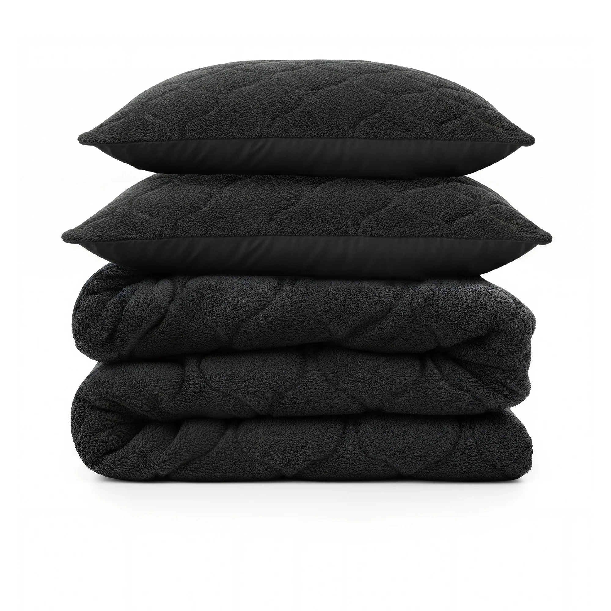 Lazy Dekbed Zonder Overtrek - Teddy - Zwart - Image 22