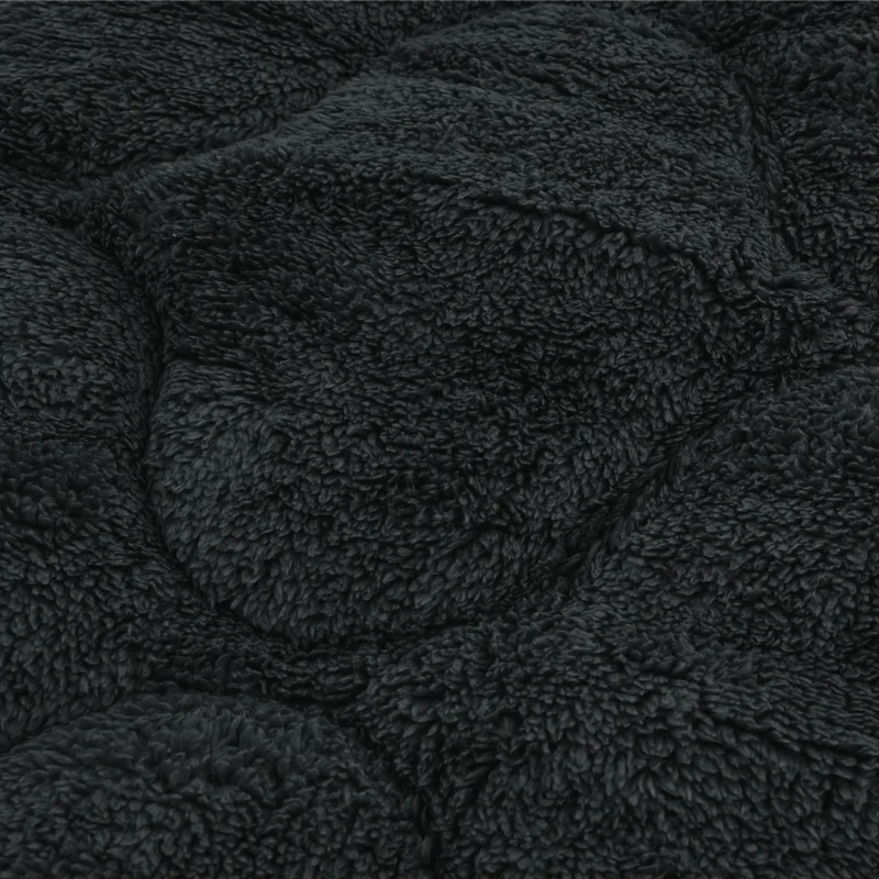Lazy Dekbed Zonder Overtrek - Teddy - Zwart - Image 4