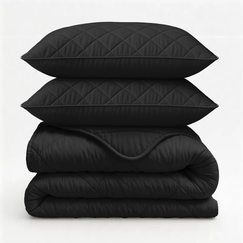 Lazy Dekbed Zonder Overtrek - Uni - Zwart - Image 10