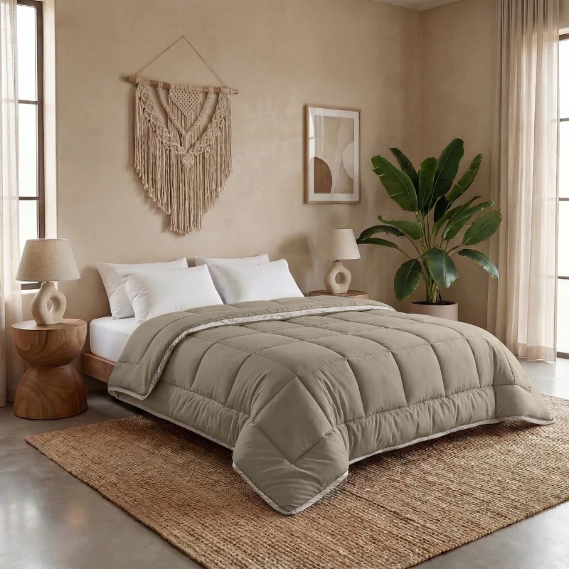 Lazy Dekbed Zonder Overtrek - 3D Air - Taupe - Image 4