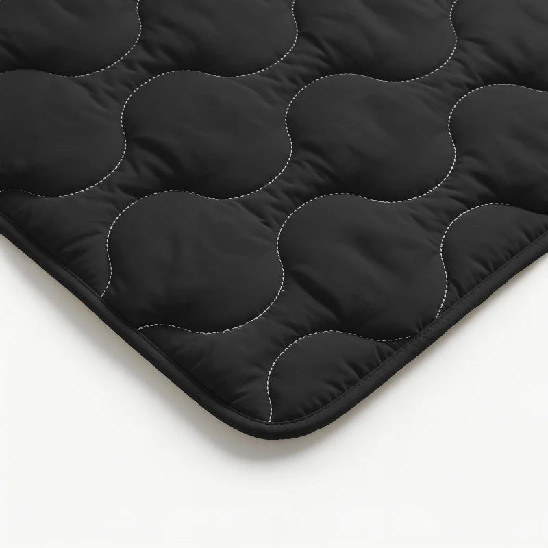 Lazy Dekbed Zonder Overtrek - Zwart/Antraciet - Image 8
