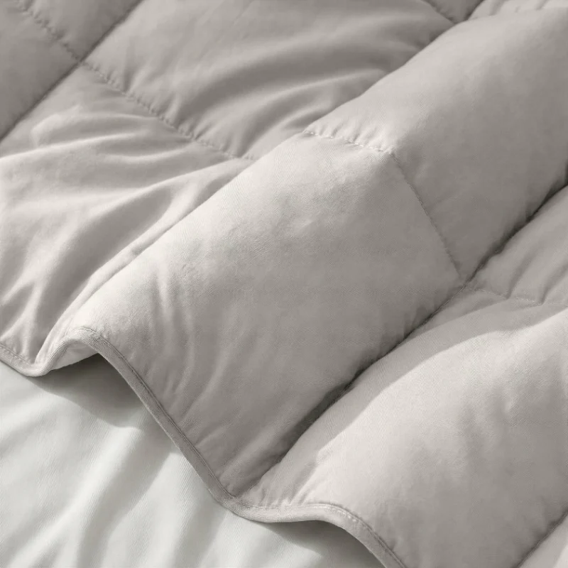 Lazy Dekbed Zonder Overtrek - Percale Katoen - Taupe - Image 4