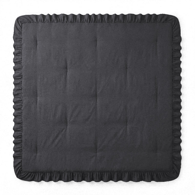 Lazy Dekbed Zonder Overtrek Ruffles - Antraciet - Image 8