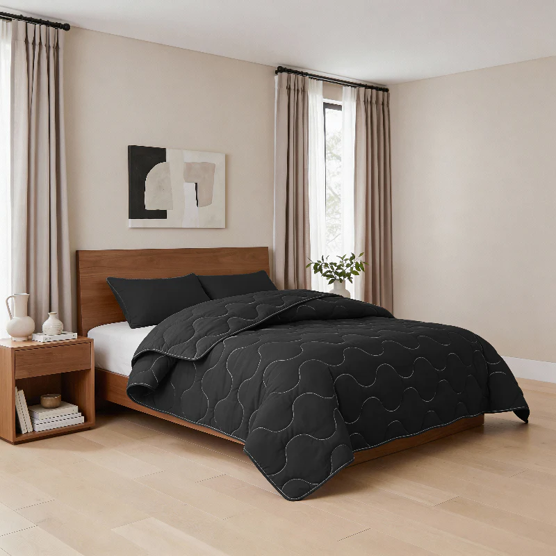 Lazy Dekbed Zonder Overtrek - Zwart - Image 7