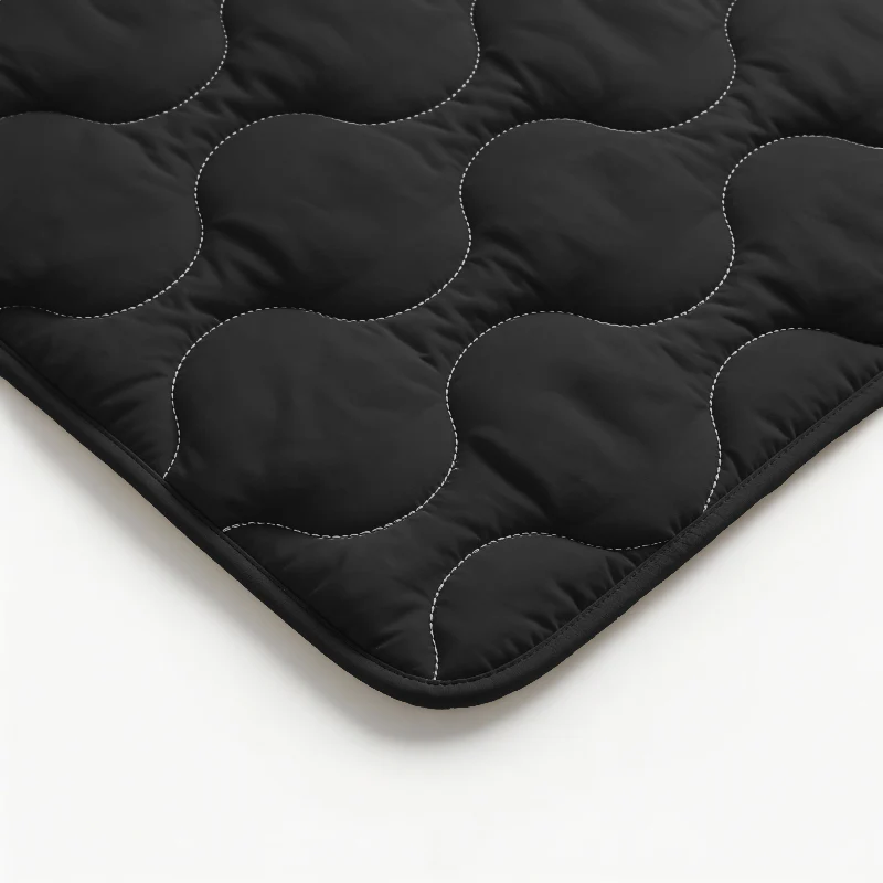Lazy Dekbed Zonder Overtrek - Zwart/Blauw - Image 8